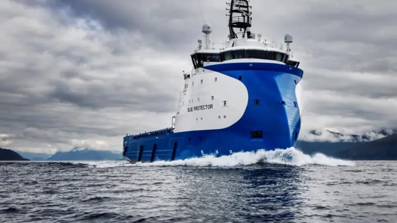 ‘Blue Protector’, last of six PX121 PSVs from Ulstein
