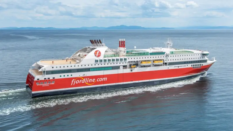 ‘Stavangerfjord’ entered service on Norway-Denmark routes earlier in 2013