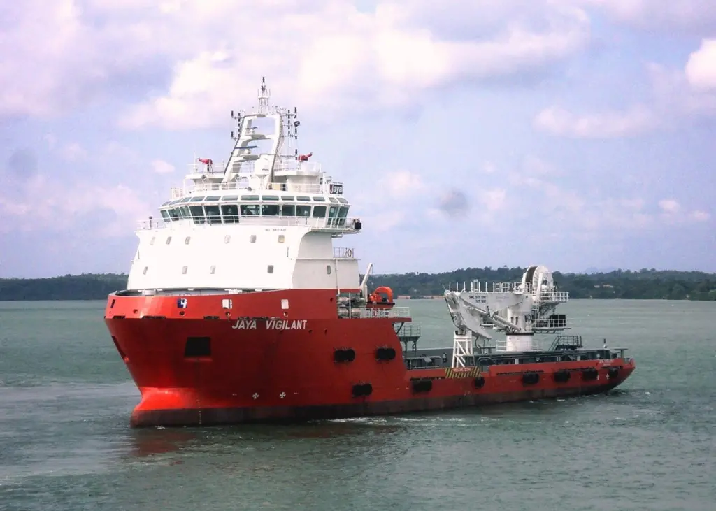 'Jaya Vigilant' has a 50 tonne subsea crane with active heave compensation