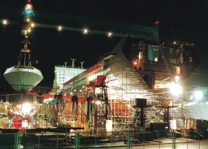 Chinese life-line for German yard?