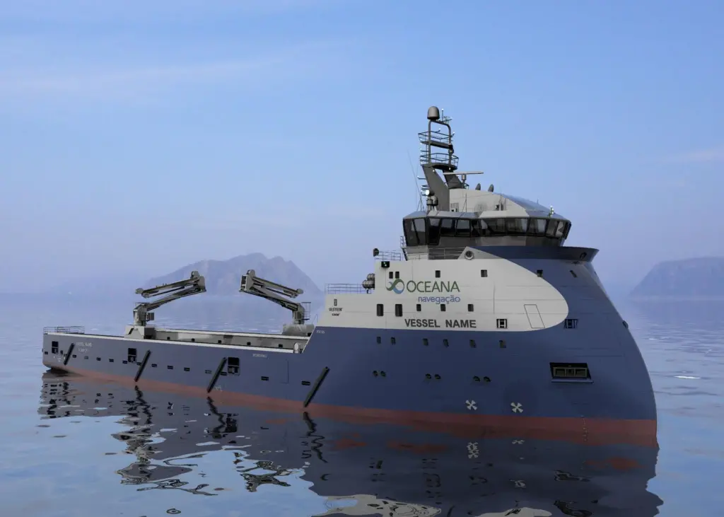 Oceana Offshore is to build two Ulstein PX105 PSVs at its new shipyard in Brazil