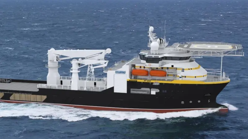 The MT6022 is the next in a new generation of environmentally-friendly and advanced multifunctional offshore construction vessels