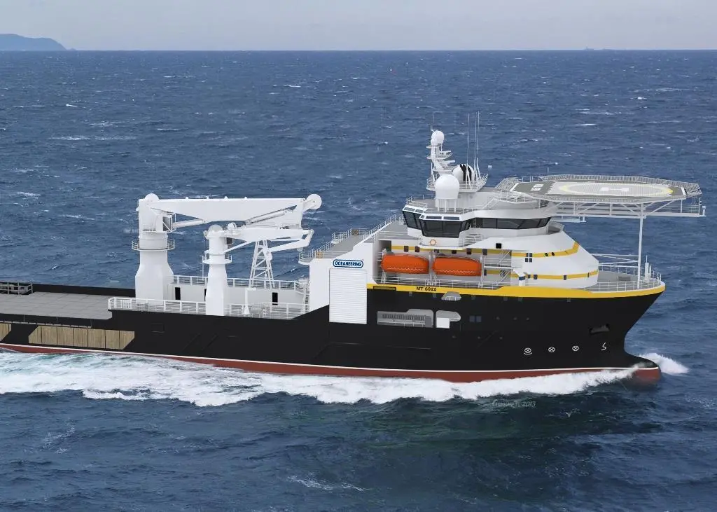 The MT6022 is the next in a new generation of environmentally-friendly and advanced multifunctional offshore construction vessels
