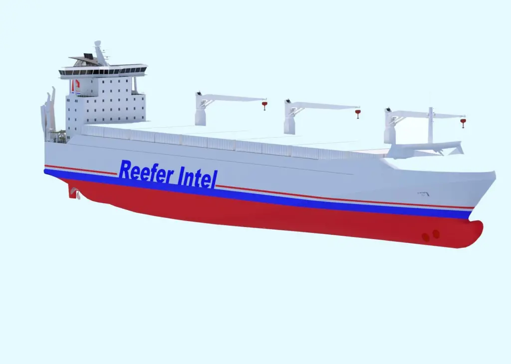 The Knud E Hansen design for Stena and Reefer Intel is targeted at the banana trade from the West Indes to Europe