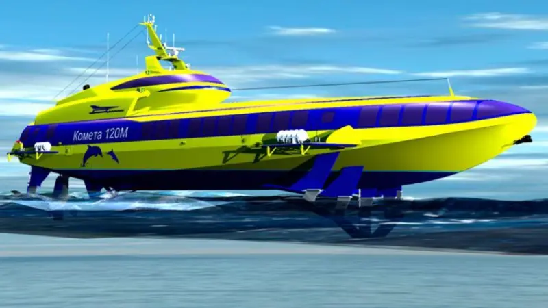 The Comet 120M from Volga Shipyard