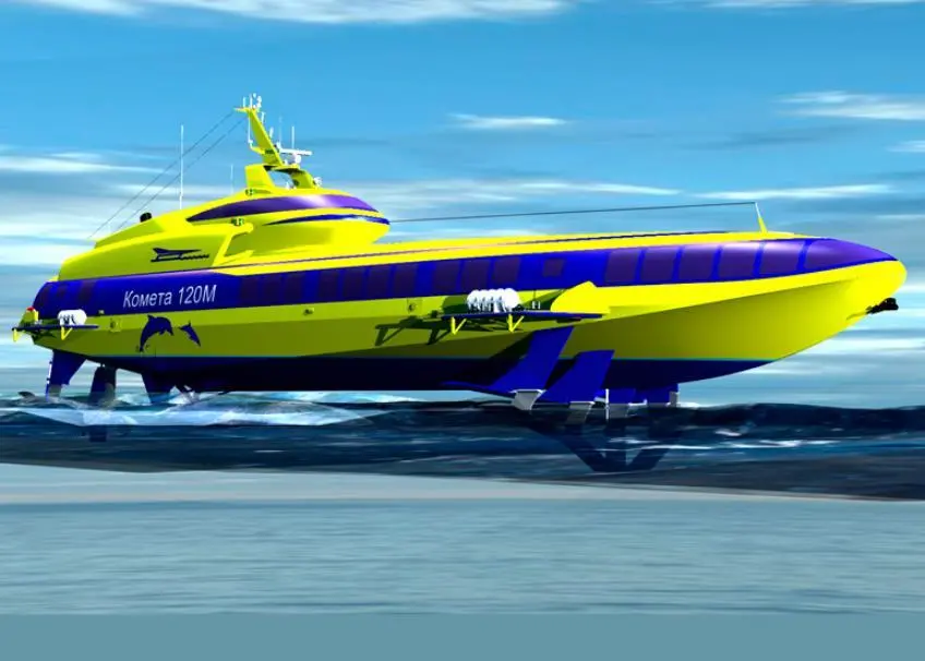 The Comet 120M from Volga Shipyard