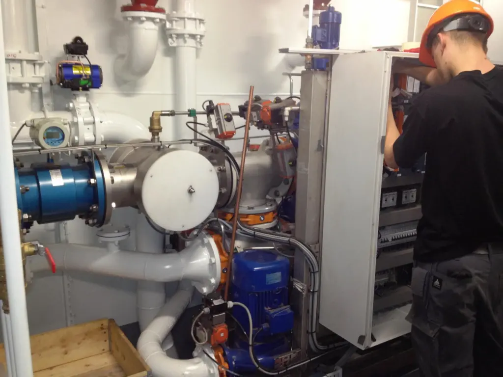 Installation and implementation of MMC ballast water management system onboard ‘Sanco Swift’
