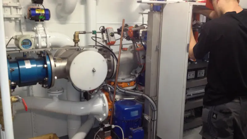 Installation and implementation of MMC ballast water management system onboard ‘Sanco Swift’