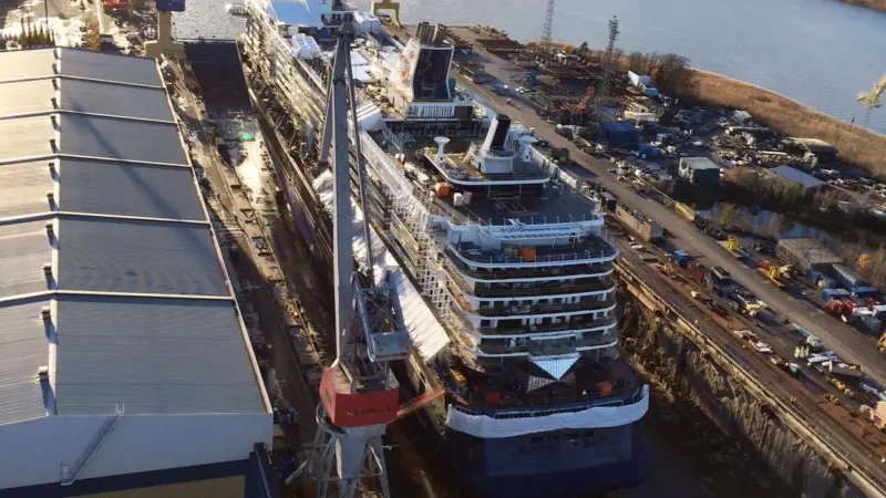 ’Mein Schiff 3’ takes shape in Turku