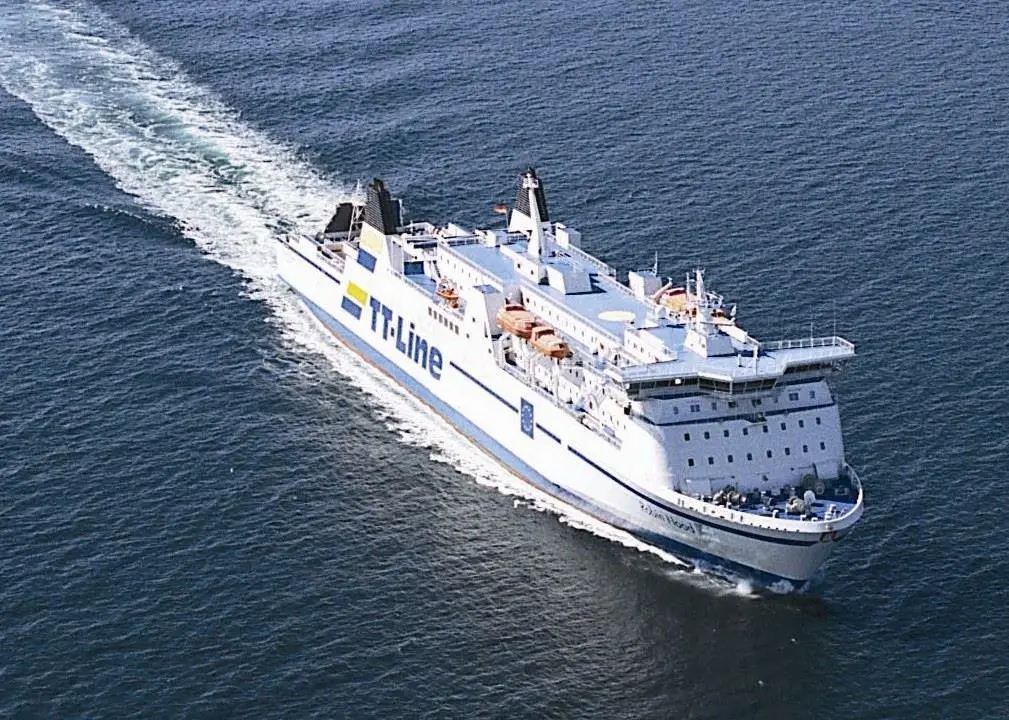 The TT-Line’s Ro-Pax vessel, the ‘M/S Robin Hood’ is being retrofitted with a Wärtsilä exhaust gas cleaning system
