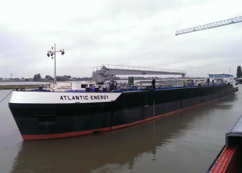 ‘Atlantic Energy’, now supplying Total Lubmarine products in Rotterdam