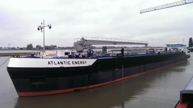 ‘Atlantic Energy’, now supplying Total Lubmarine products in Rotterdam