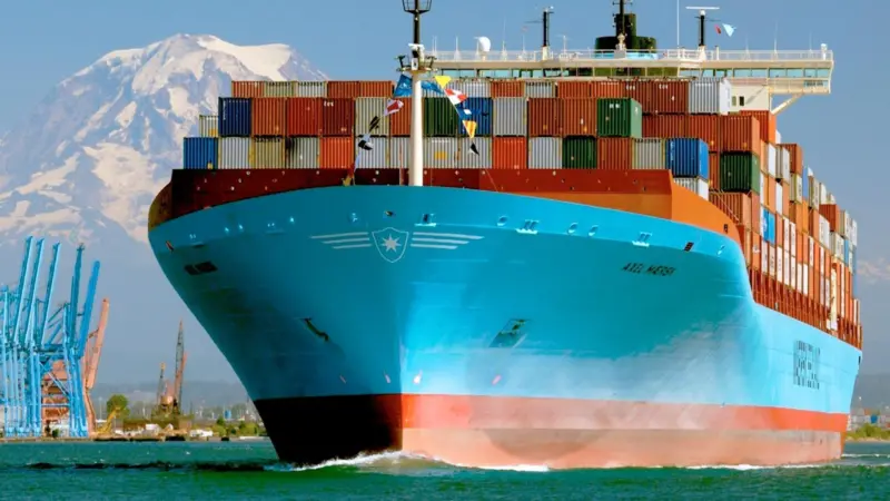 Maersk is in "exploratory discussions" over the possible use of LNG as fuel. Photo: A.P. Moller-Maersk Group