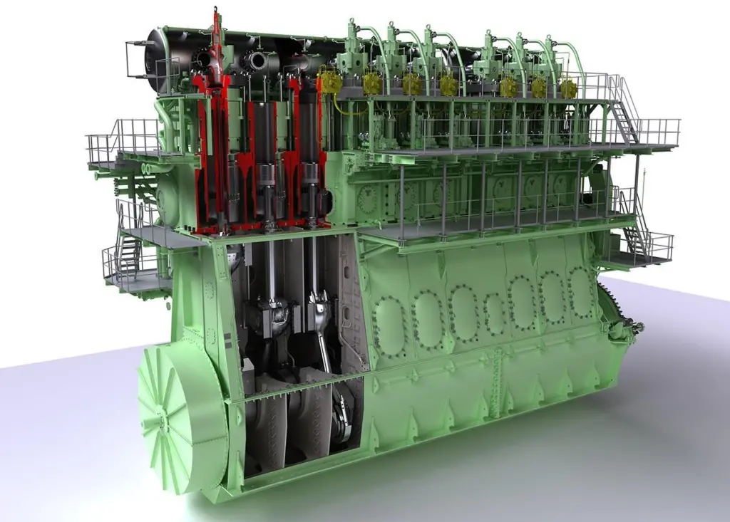 MAN Diesel & Turbo's ME-GI engine