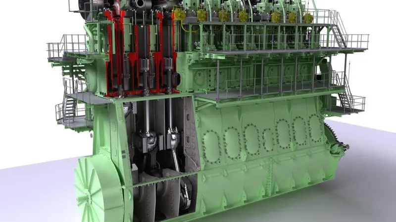 MAN Diesel & Turbo's ME-GI engine