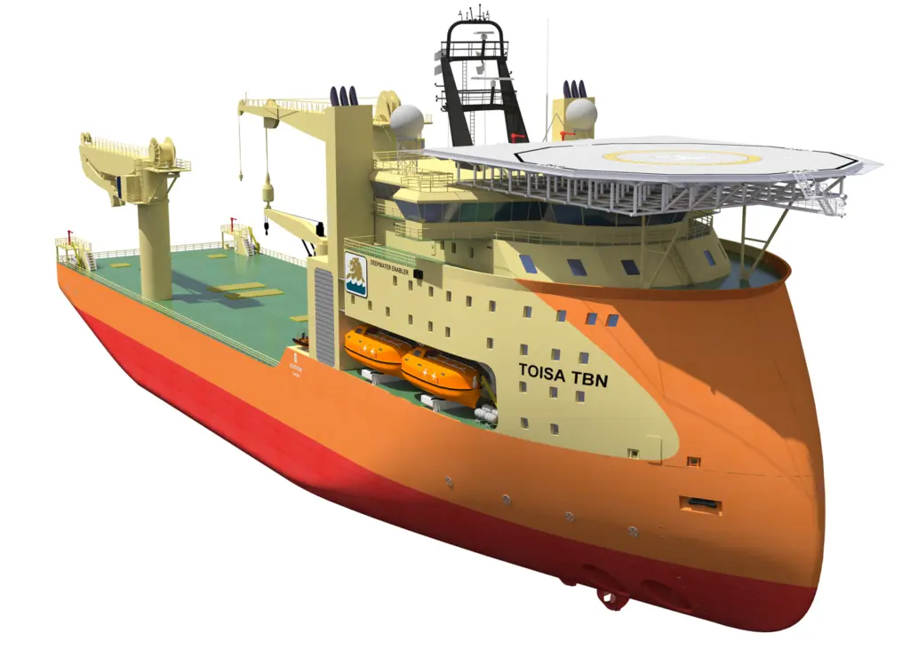 Deepwater Enabler, customised version for Toisa-Sealion