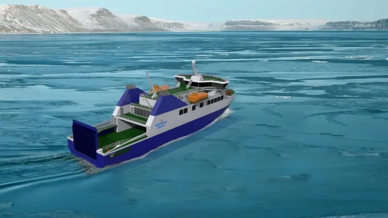 The 80m Ice Class ro-ro ferry is Damen’s first ferry project on the East Coast of Canada