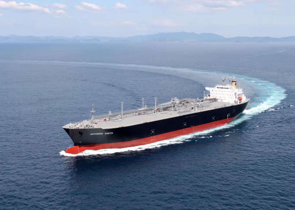 LPG carrier built by MHI