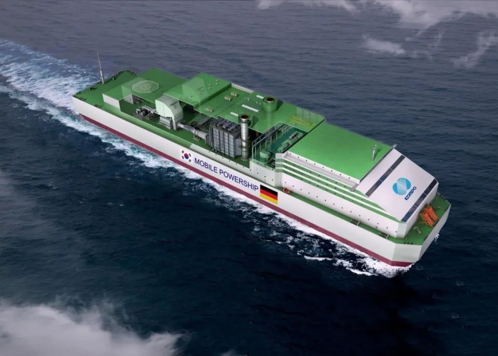 The Mobile Powership should commence operation in December 2017