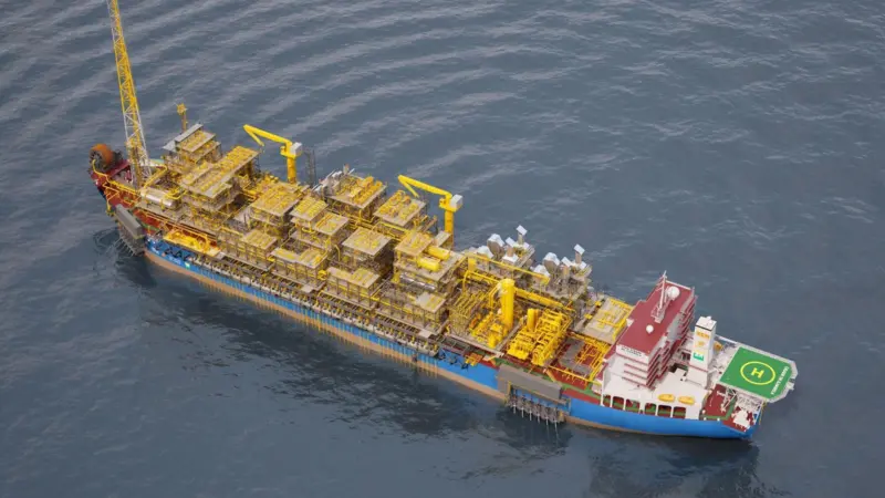 FPSO ‘Cidade de IIhabela’, of similar in design to the two latest FPSOs for SBM (picture: SBM Offshore)
