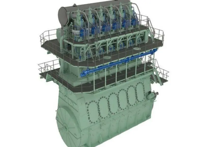 MAN's ME-GI engine is based on its ultra-long-stroke, G-type concept