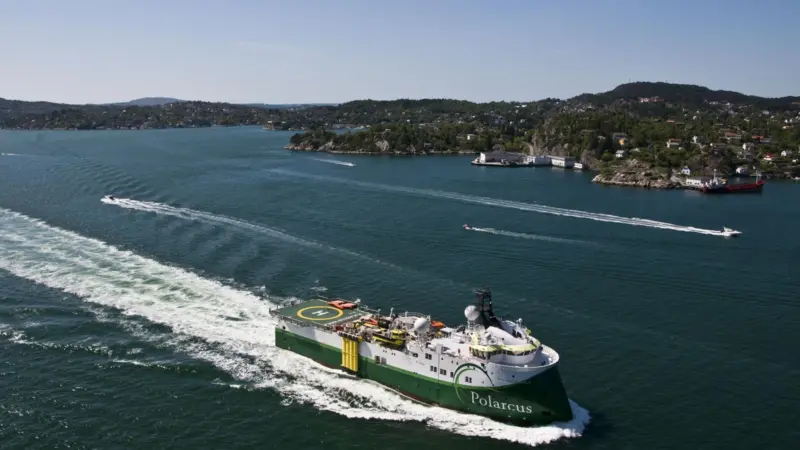 The three year old 'Polarcus Naila' will visit Shipdock Amsterdam for a full propulsion upgrade