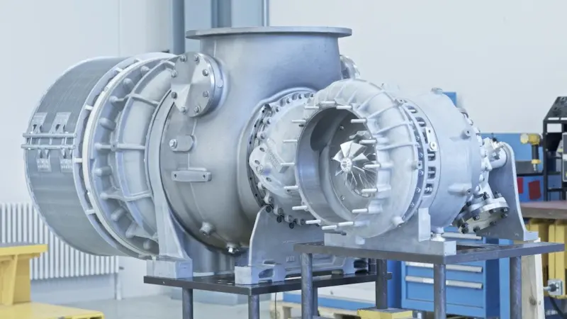 ABB’s new Power2 800-M turbocharging system is designed to achieve pressure ratios of up to 12.
