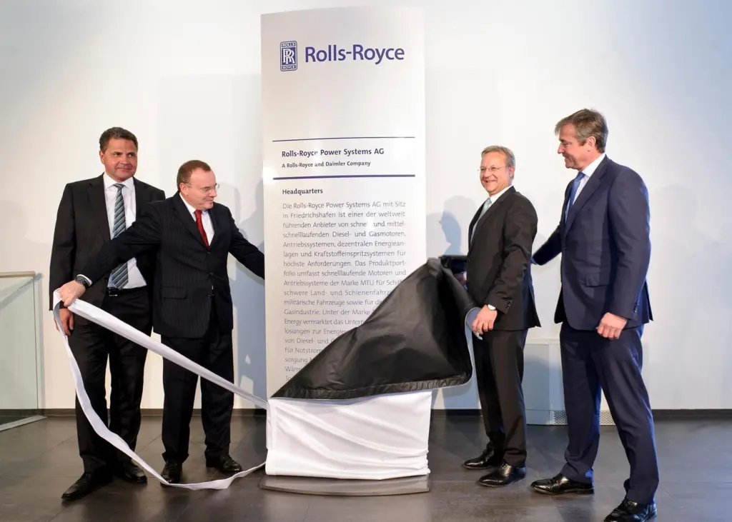 Rolls-Royce and Tognum management unveil the group’s new identity