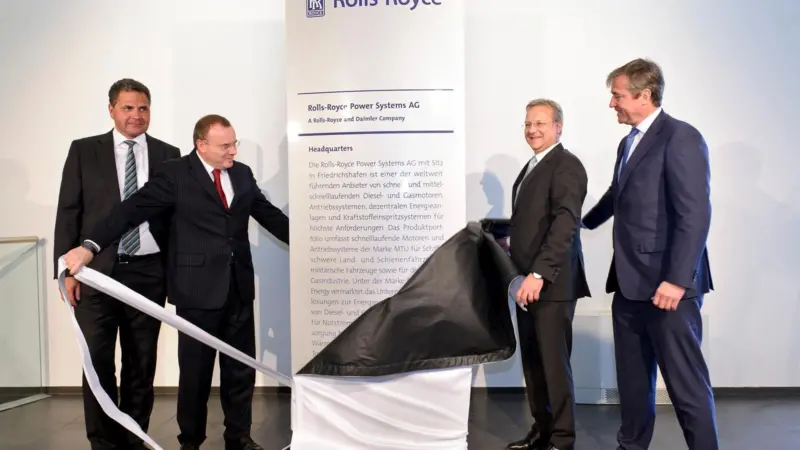Rolls-Royce and Tognum management unveil the group’s new identity