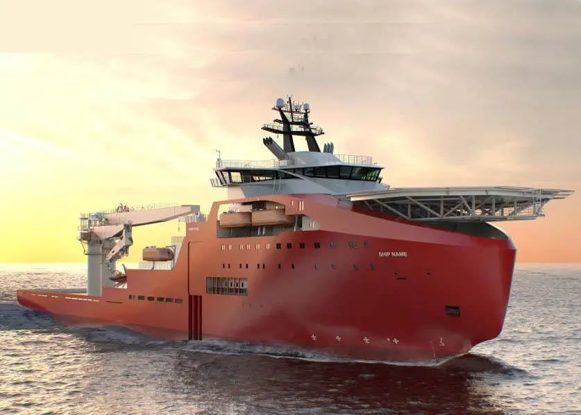 A Vard 3 06 DCV of 157m length oa is to be built in Norway