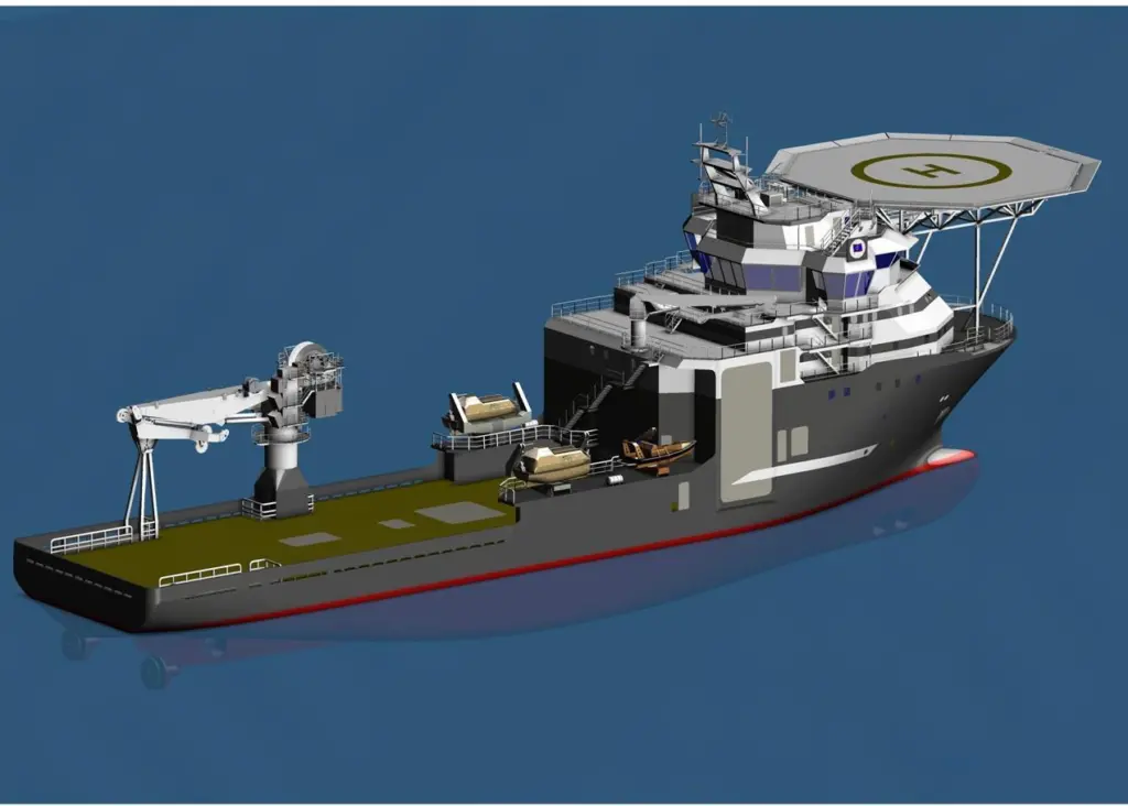 A MT 6021 IMR vessel has been ordered from Kleven by Olympic