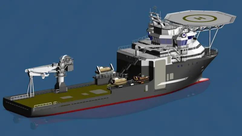 A MT 6021 IMR vessel has been ordered from Kleven by Olympic