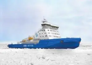 The new vessel has been designed for demanding icebreaking operations in the Baltic Sea