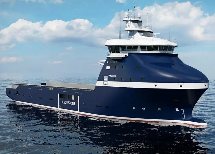 The new vessel is specially designed for operation in Arctic areas
