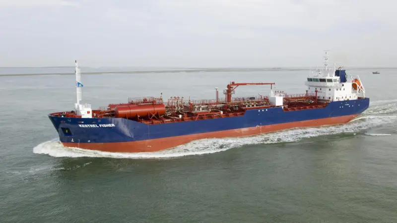 ‘Kestrel Fisher’ is designed and built for Northern European coastal service