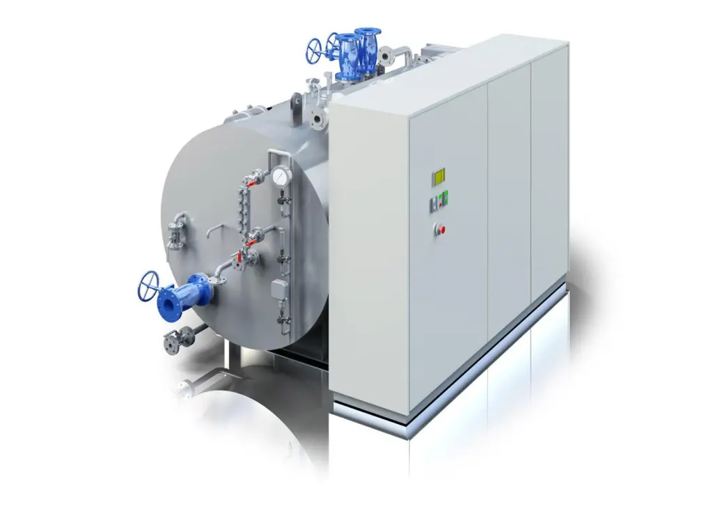 The Parat MEL electrical steam boiler