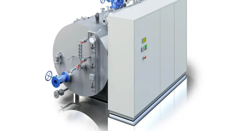 The Parat MEL electrical steam boiler