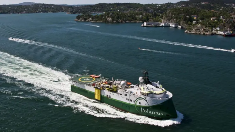 ‘Polarcus Naila’ is receiving a thruster upgrade and refit at Damen Shipdock Amsterdam