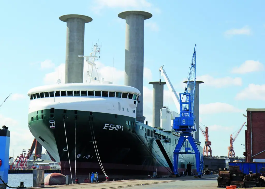 E-Ship 1 goes back to sea (Photo Enercon)
