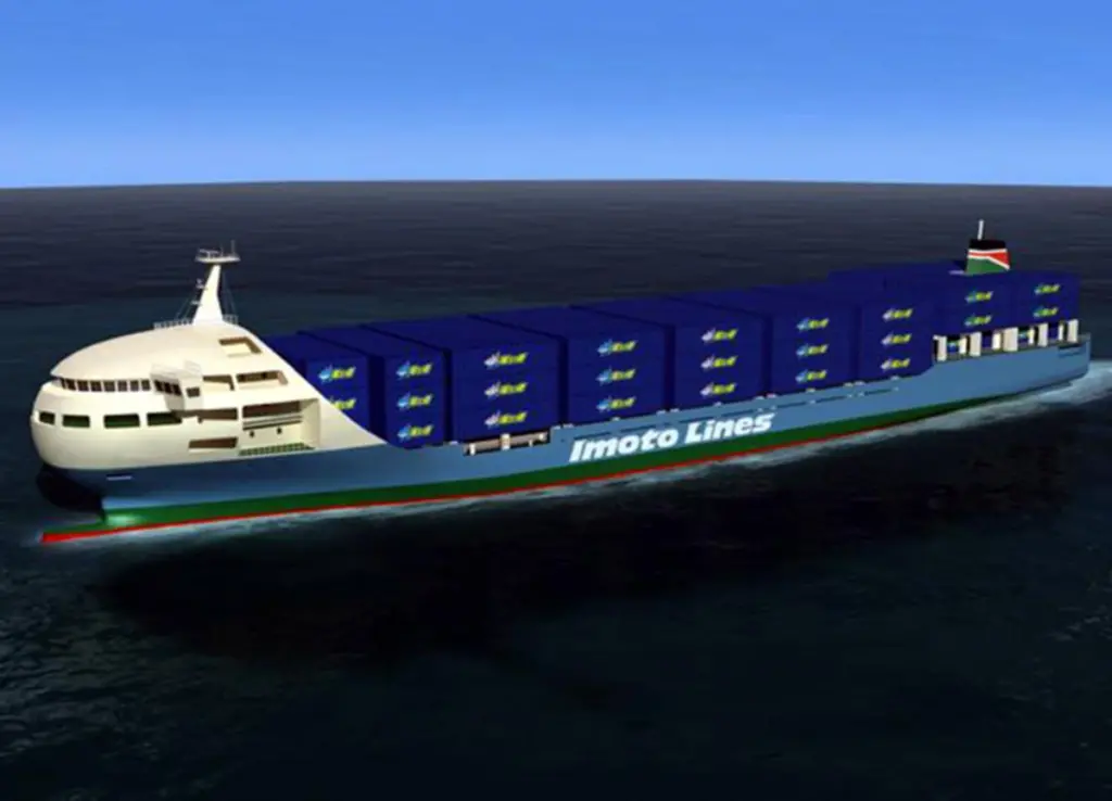 Advanced container feeder for Japan from Kyokuyo