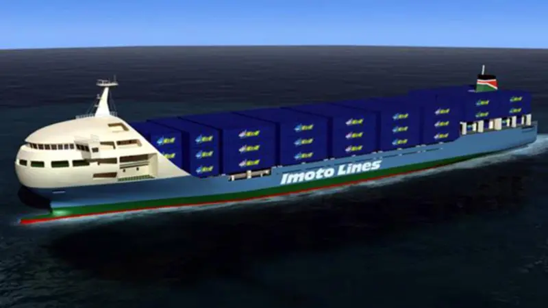 Advanced container feeder for Japan from Kyokuyo
