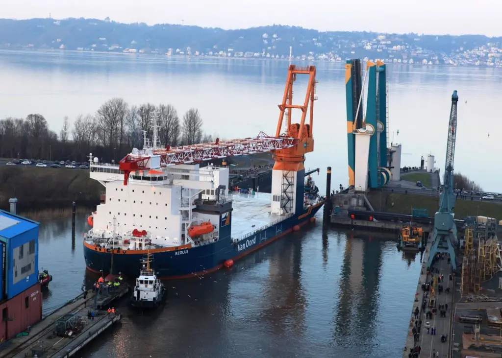 'Aeolus' - last delivery from Sietas before new management takes over