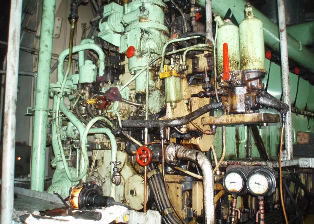The CIC showed that cleanliness of the main engine and engine room was a particular problem for ships over 20 years old