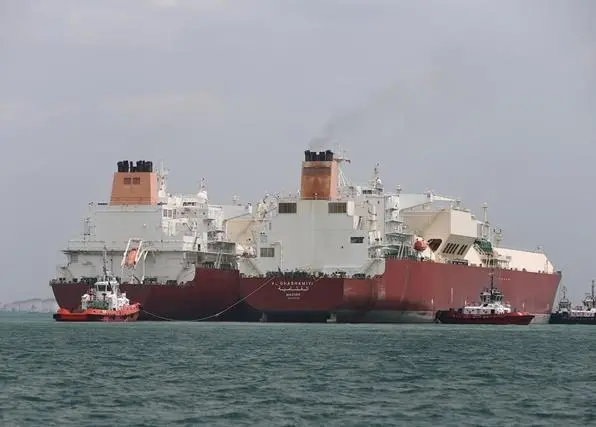 The STS transfer between the two Q-Flex ships took six days to complete