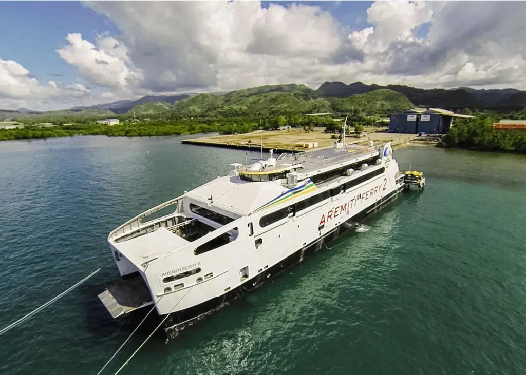 New product of Austal's stake in the Philippines shipbuilding industry, the 80m catamaran ‘Aremiti Ferry II’