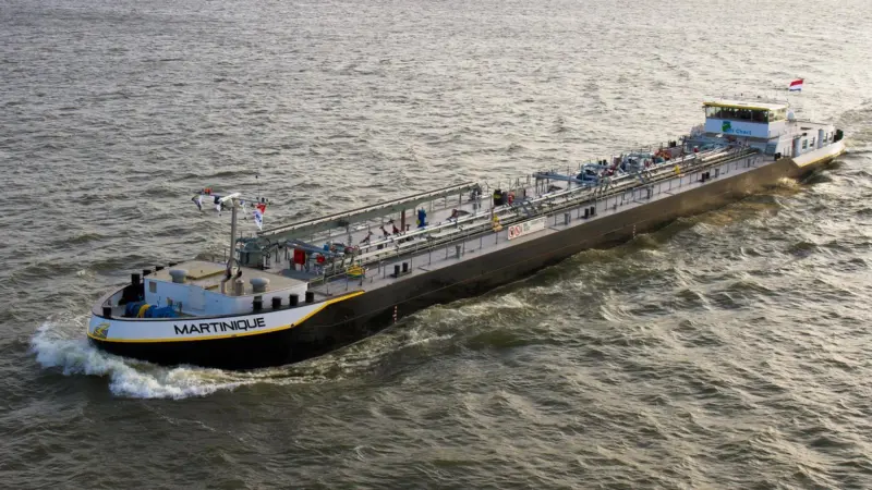 ‘MTS Martinique’; an electric hybrid powered bunker barge for Belgian ports