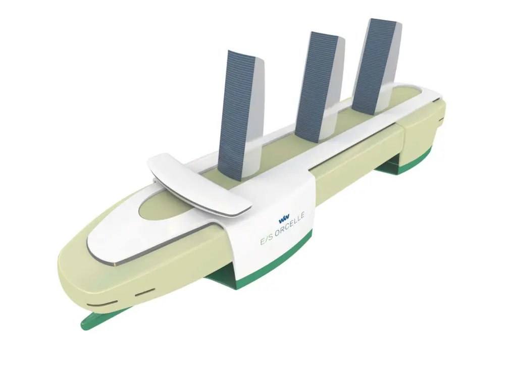 Large corporations can invest in sustainable technology concepts like Wallenius Wilhelmsen’s Orcelle – for other owners finance can prove a hurdle (Wallenius Wilhelmsen)