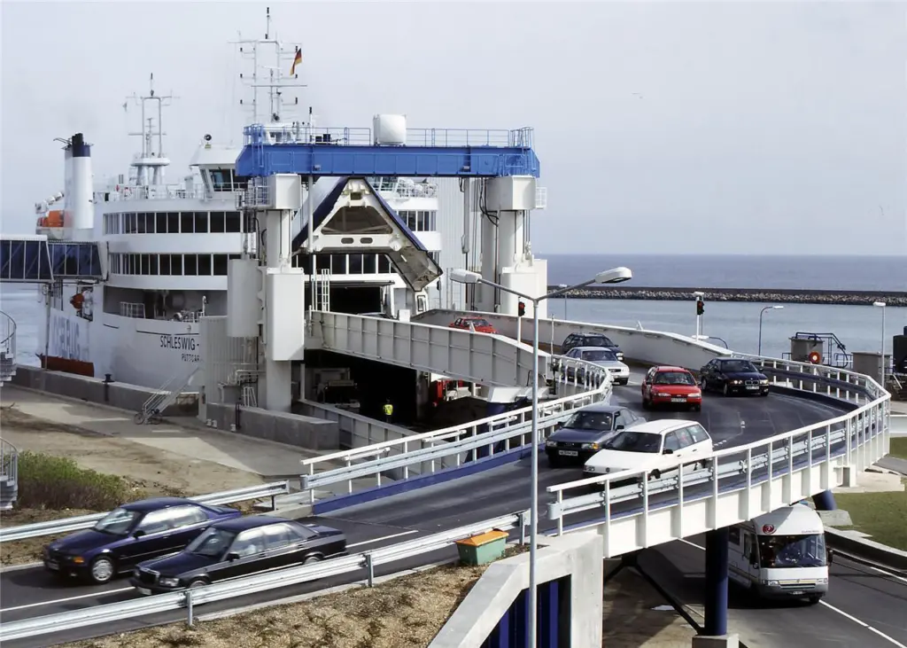 Puttgarden should be a cleaner port when ‘Schleswig-Holstein’ (seen here) and her sisters are refitted for hybrid power (Scandlines)