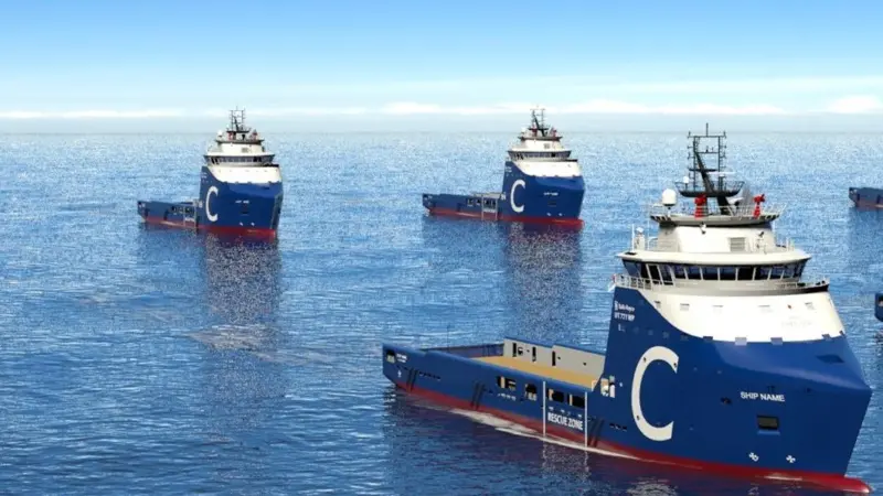 Rolls-Royce will provide a range of equipment for the new PSVs