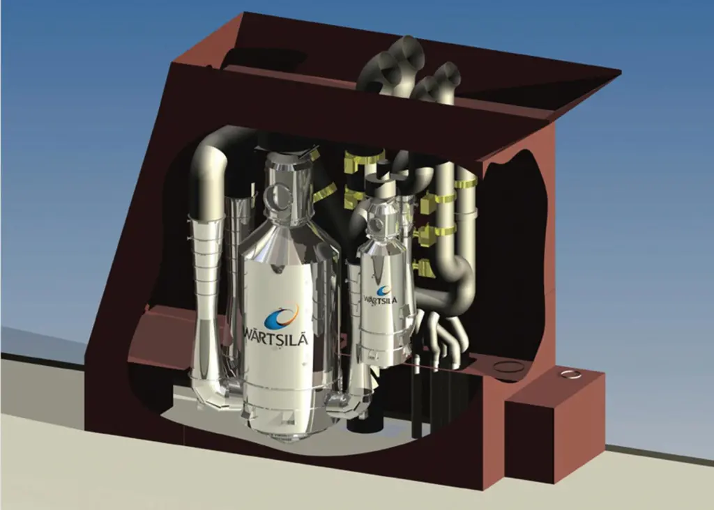 Wärtsilä hybrid scrubber system